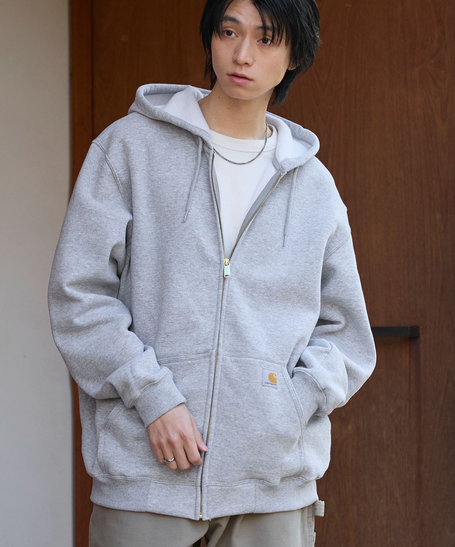 carhartt(カーハート) Midweight Hooded Zip Sweat オーバーサイズ裏