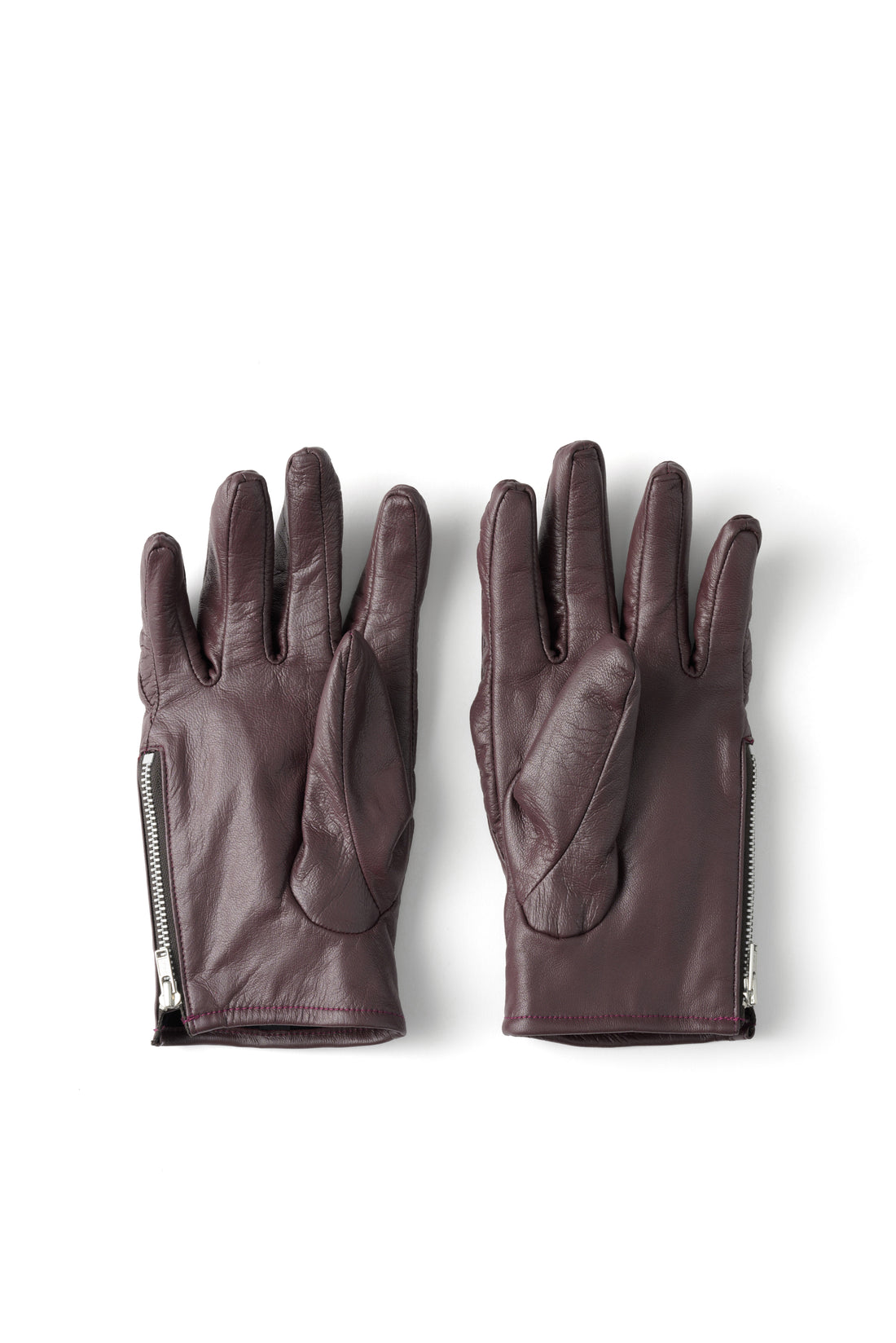 OAO公式ストア】SMOOTH LAMBLEATHER GLOVES WineRed (スムース
