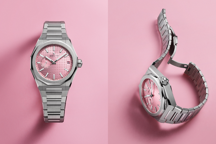 ZENITH】世界限定100本の時計「デファイ スカイライン ピンク