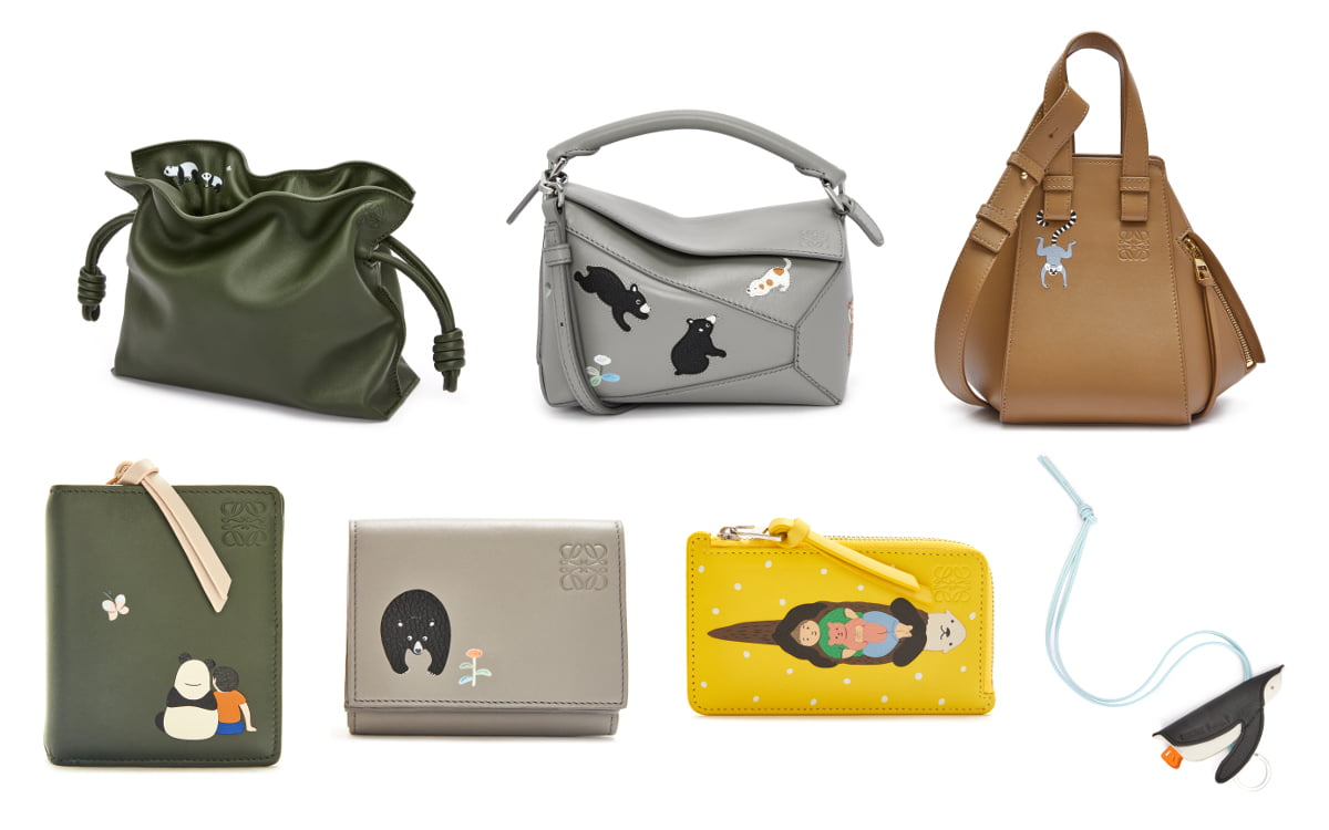 ロエベ×スナ・フジタ】ユニークなキャラクター入りバッグや小物が登場