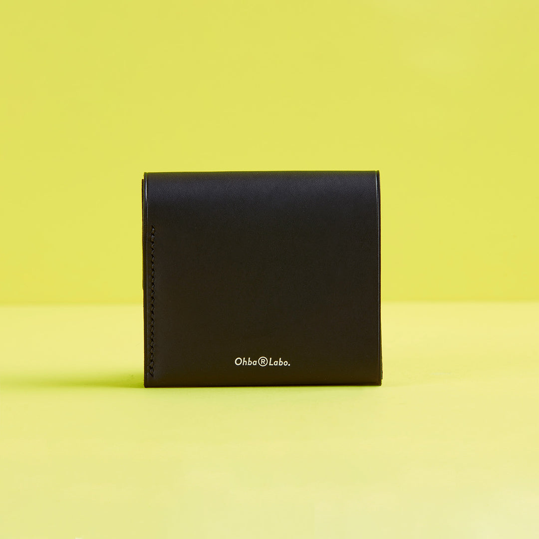 OhbaⓇLabo.－財布｜二つ折り財布｜札入れ小銭つき【R-002-MBL】 – 大