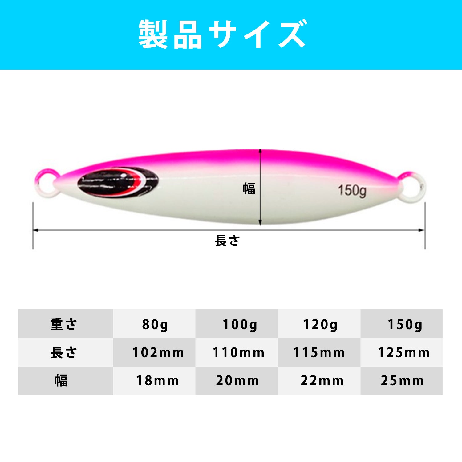 お得な4個セット】メタルジグ セット スロージギング 【裏面がグローで