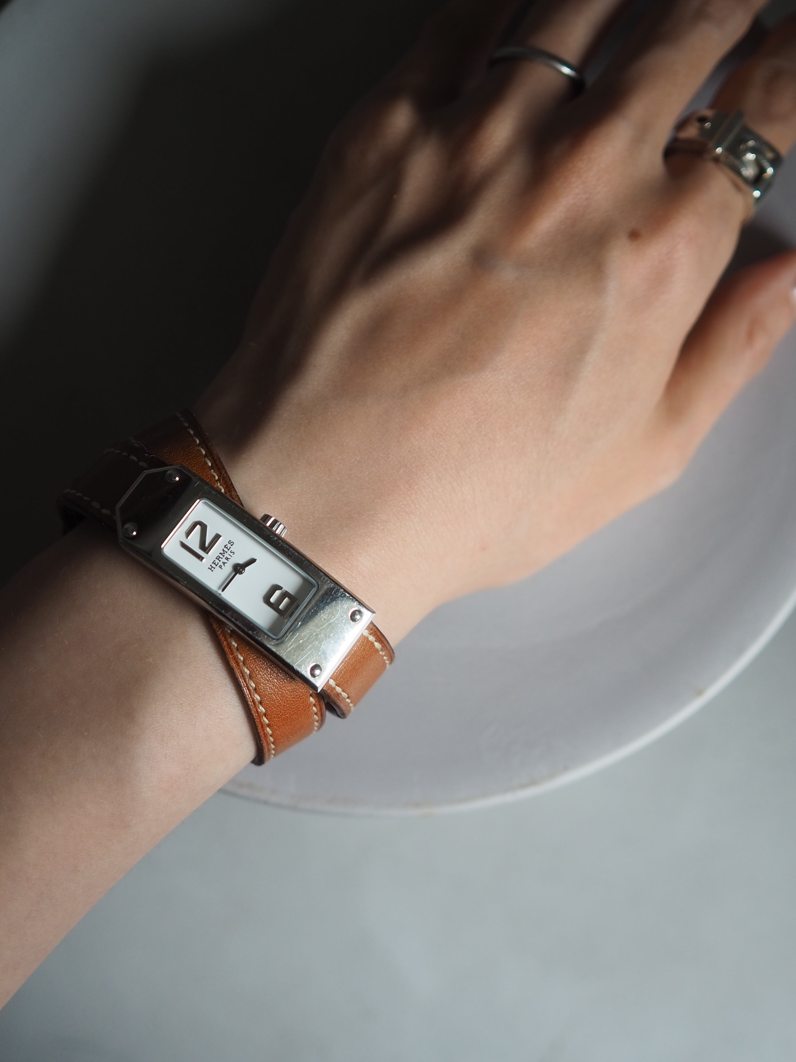 HERMES エルメス ケリー 2 ドゥーブルトゥール ウォッチ 腕時計