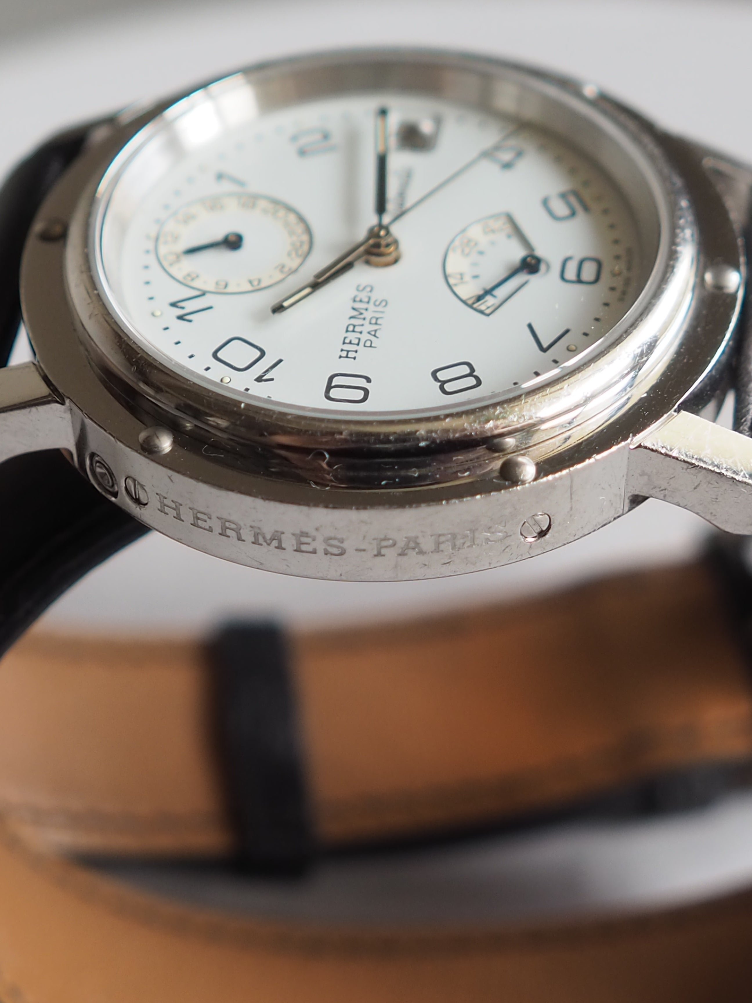 良品 正規品】 エルメス 腕時計 プロフィール 可動品 純正ブレス