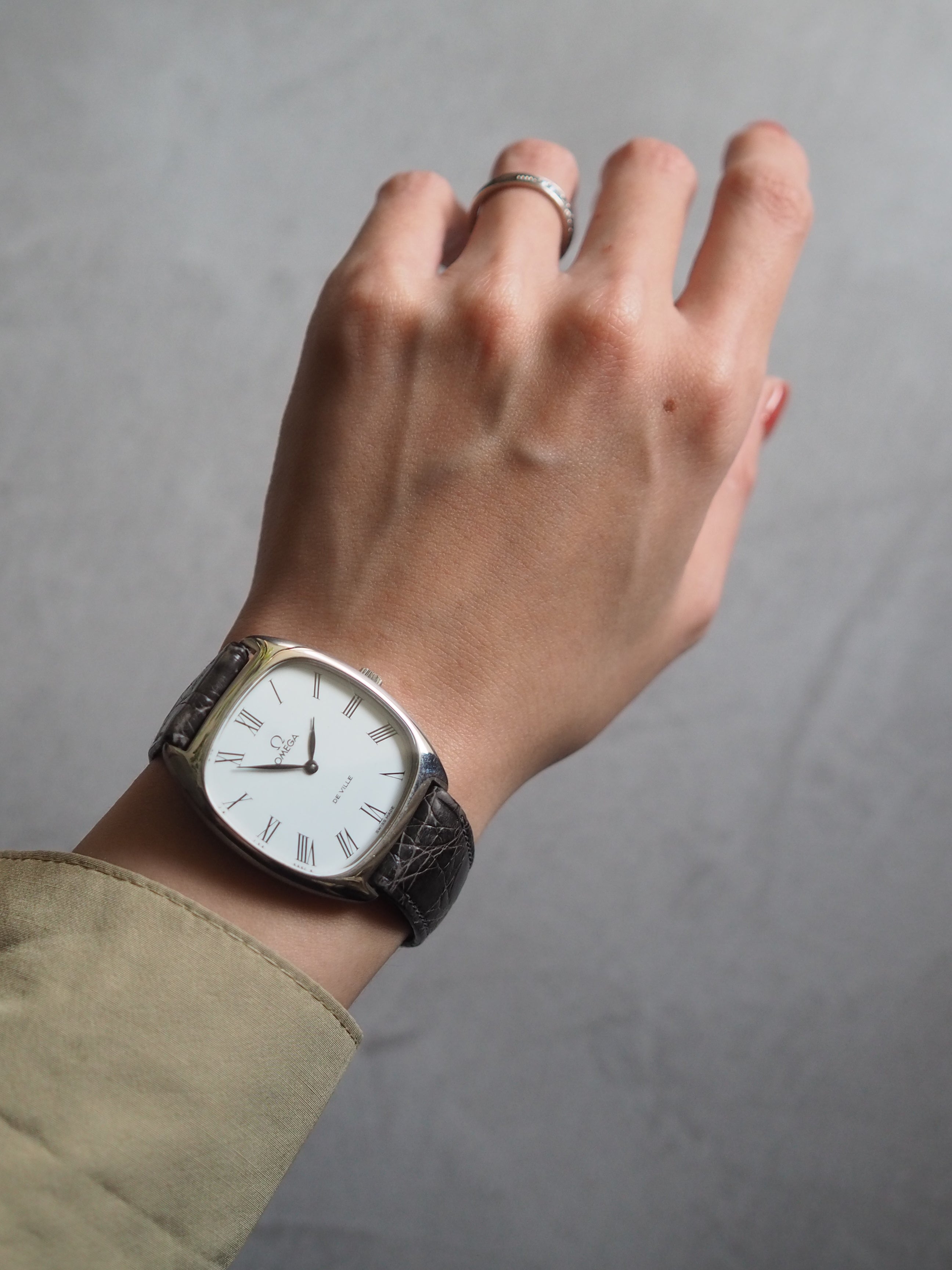 OMEGA オメガ DE VILLE デビル メンズ ウォッチ 腕時計 シルバー ユニ