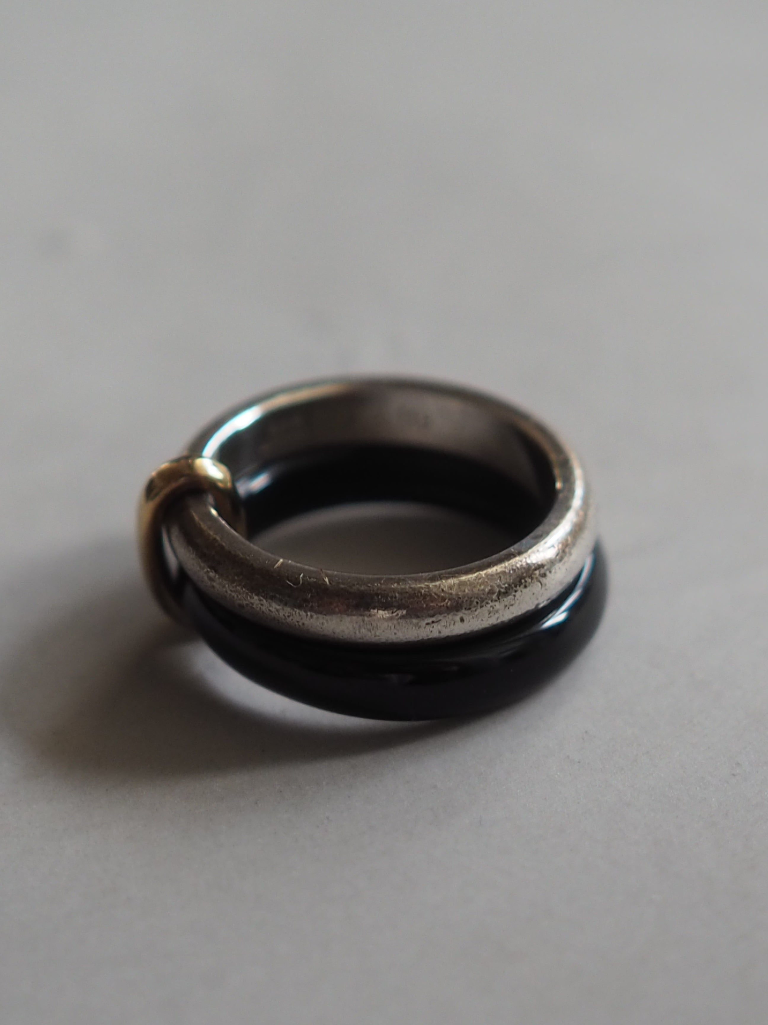 GEORG JENSEN ジョージ ジェンセン シルバー 925 オニキス リング 指輪