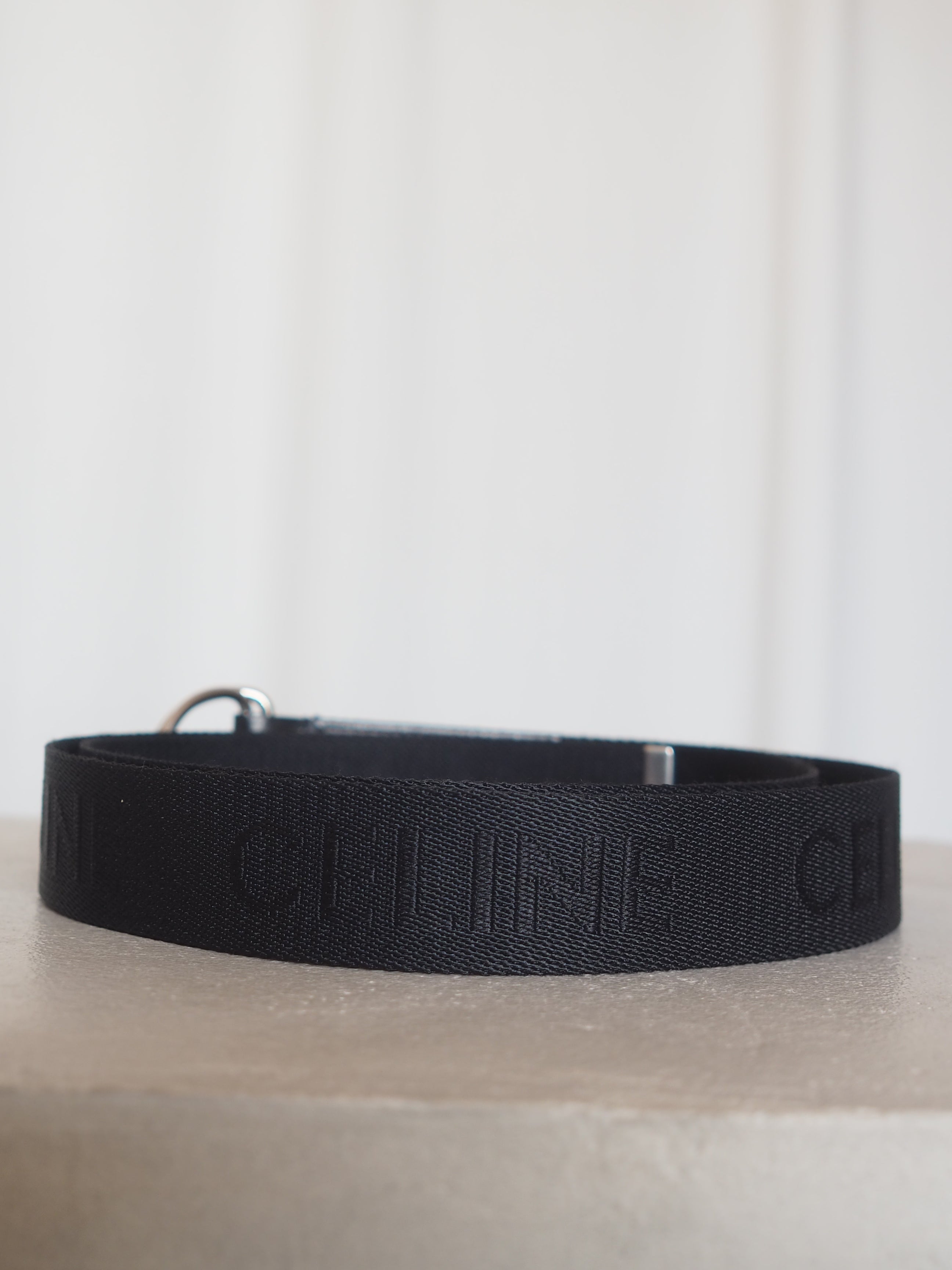 CELINE セリーヌ ロゴ ダブルリング ベルト メンズ ユニセックス