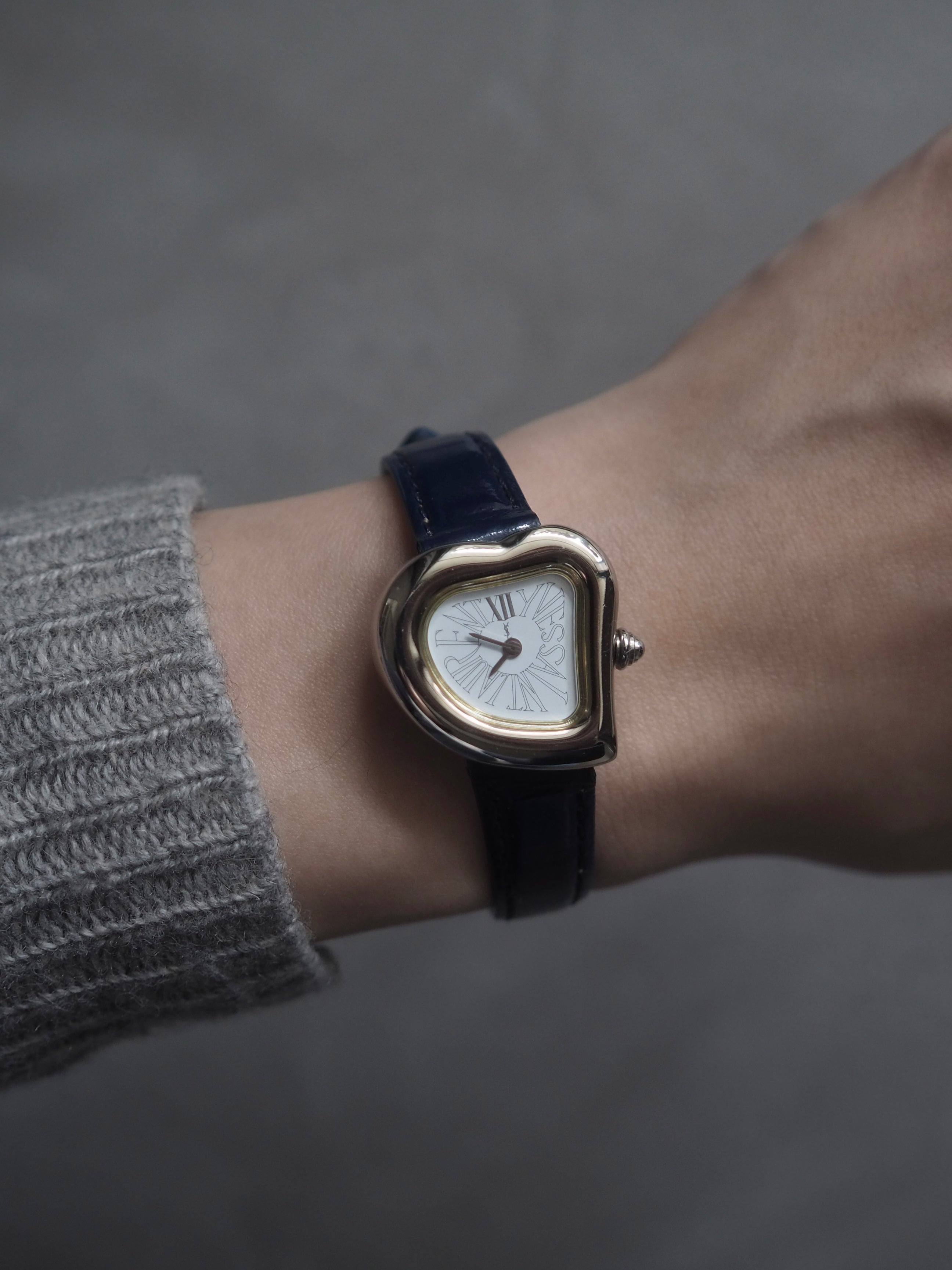 Yves Saint Laurent イヴ・サンローラン YSL ハート ウォッチ 腕時計