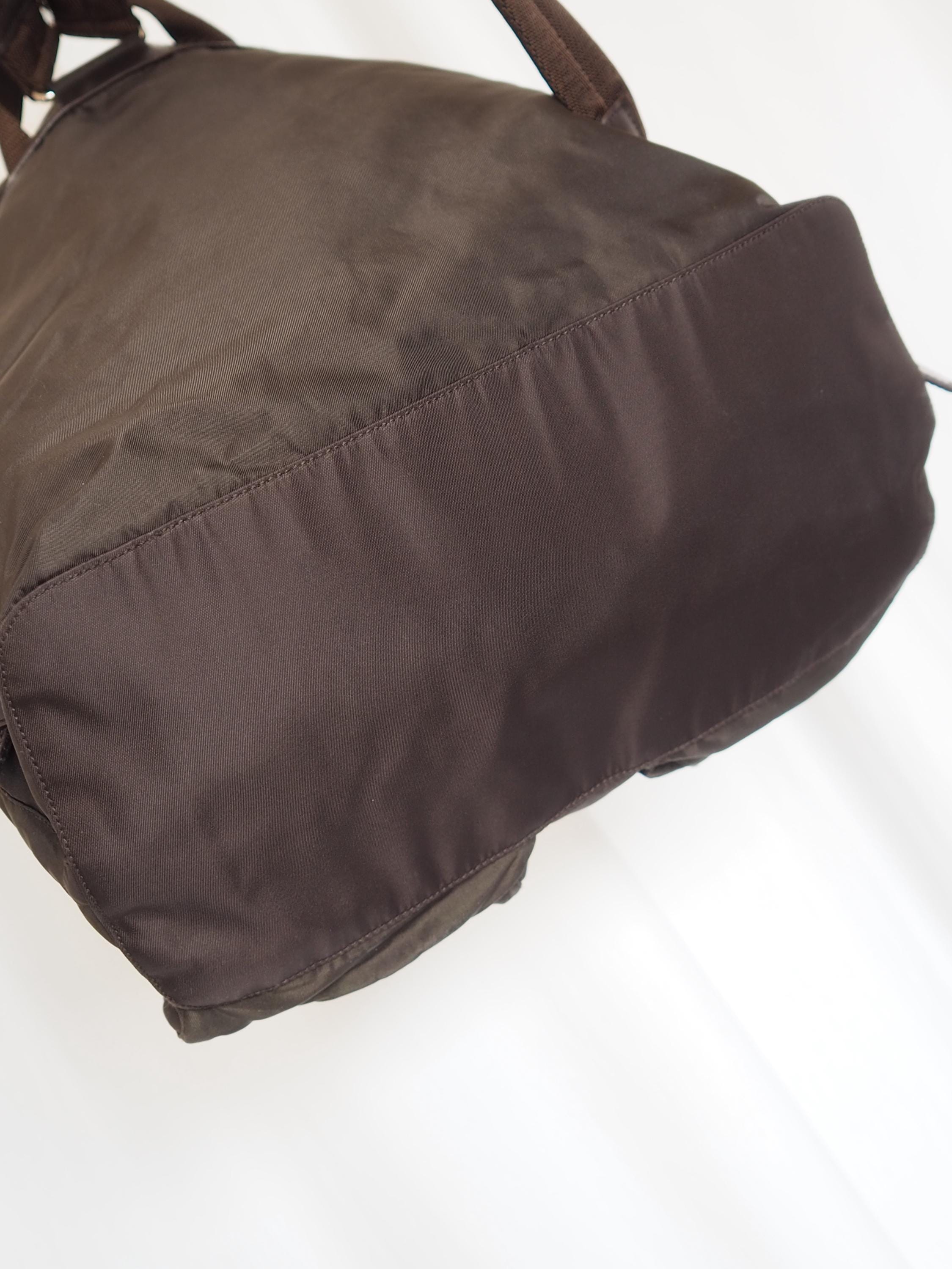 PRADA プラダ ナイロン バックパック リュック ブラウン ユニセックス