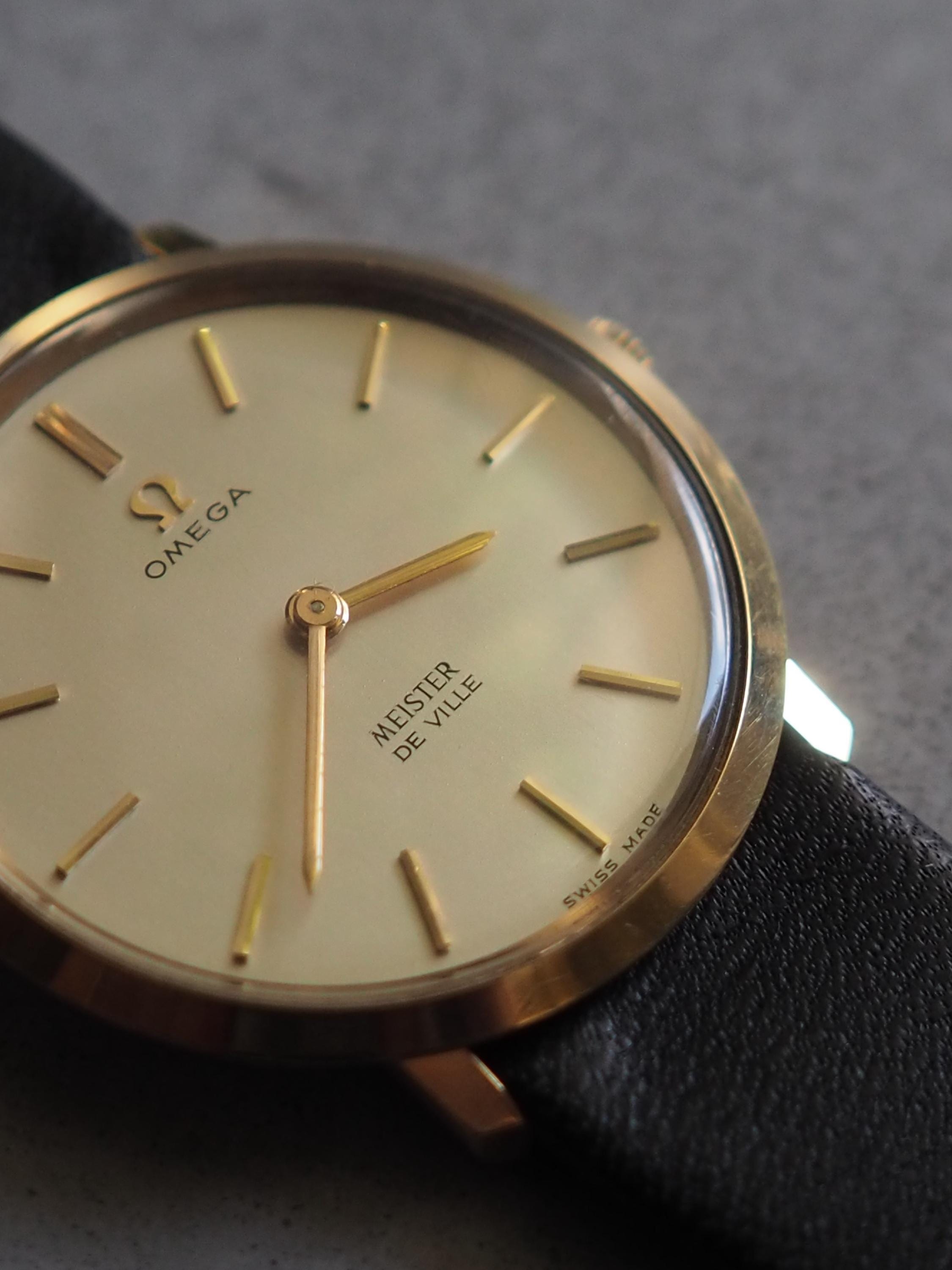 OMEGA オメガ DE VILLE デビル MEISTER ダブルネーム コラボ ウォッチ