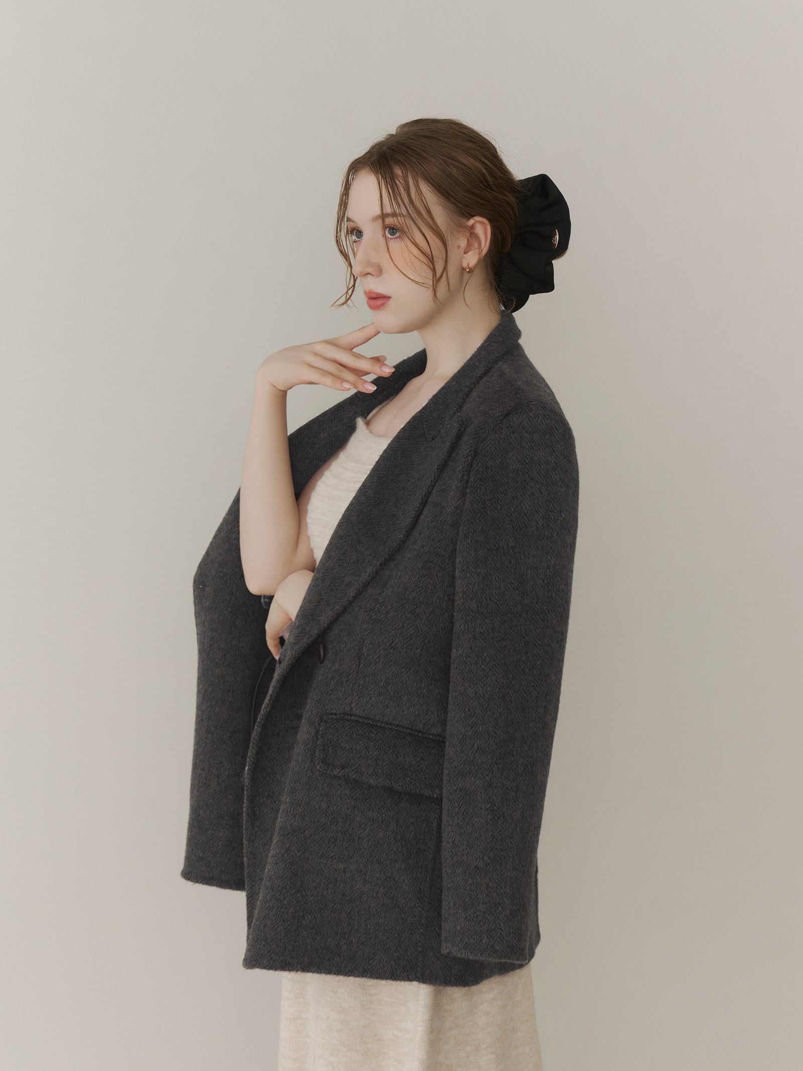 ブリティッシュヘリンボーンテーラードジャケット