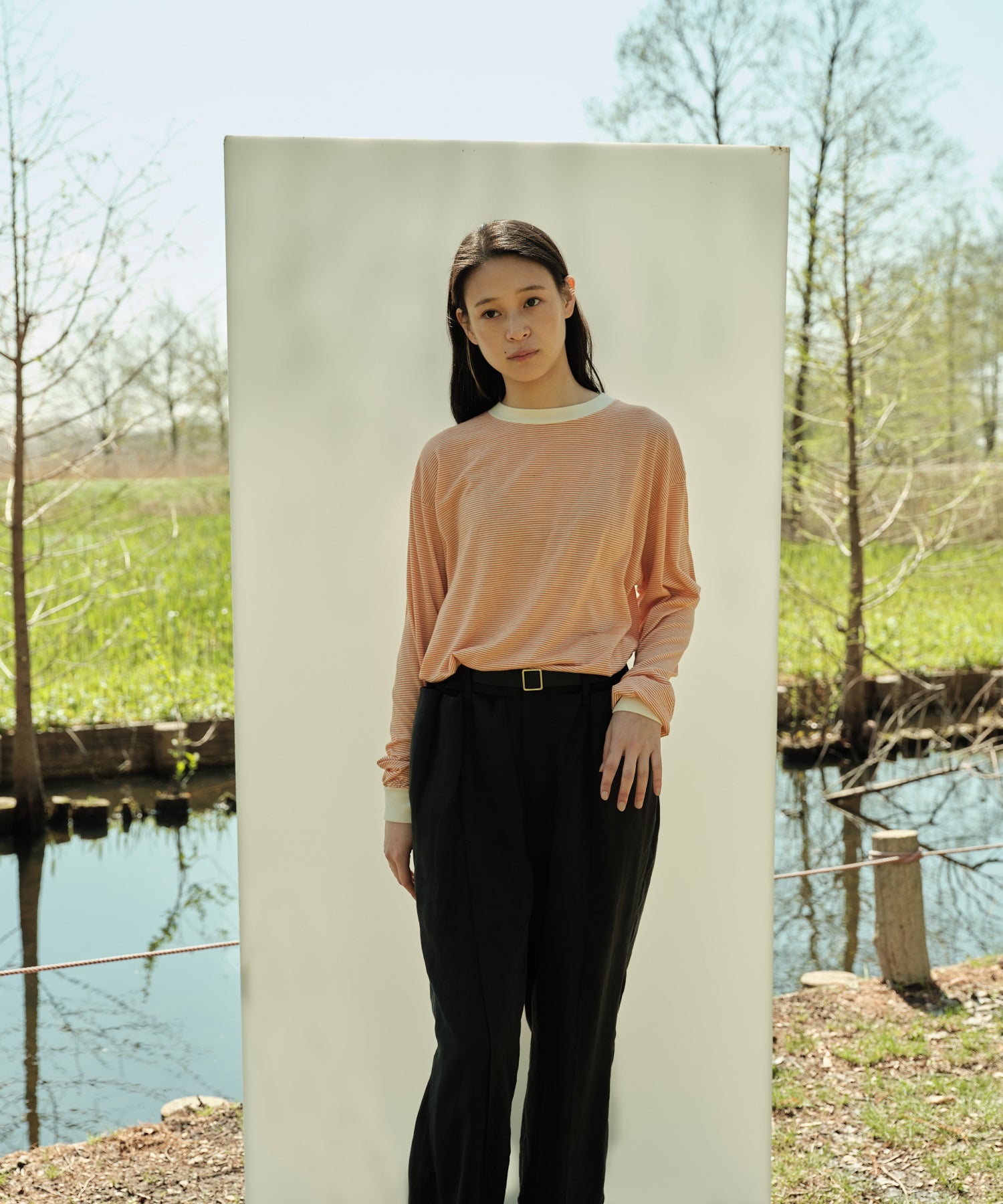 LONG SLEEVE TEE / ORANGE – ONC MERINO