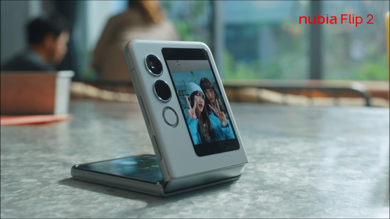 安価で実用的な折りたたみスマホ「nubia Flip 2」。1月23日にワイ