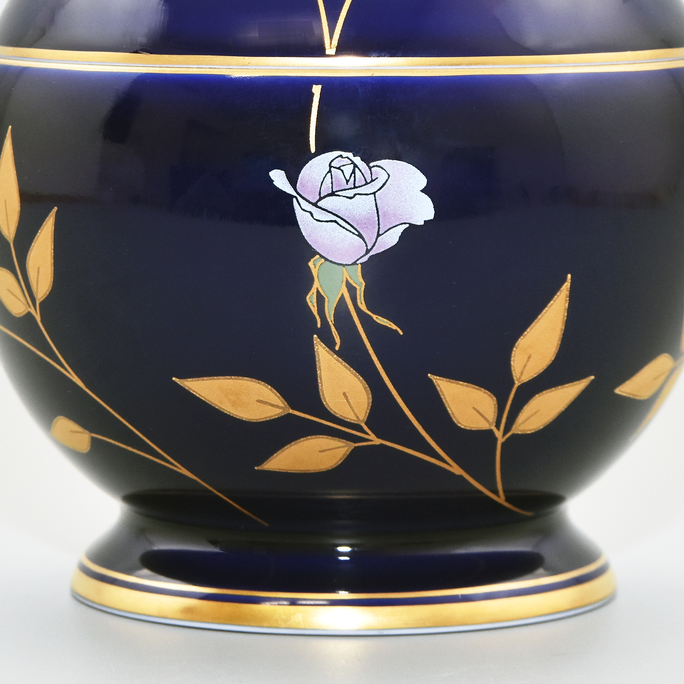 ルリ薔薇）キャンディーポット|有田焼の老舗-香蘭社オンラインショップ