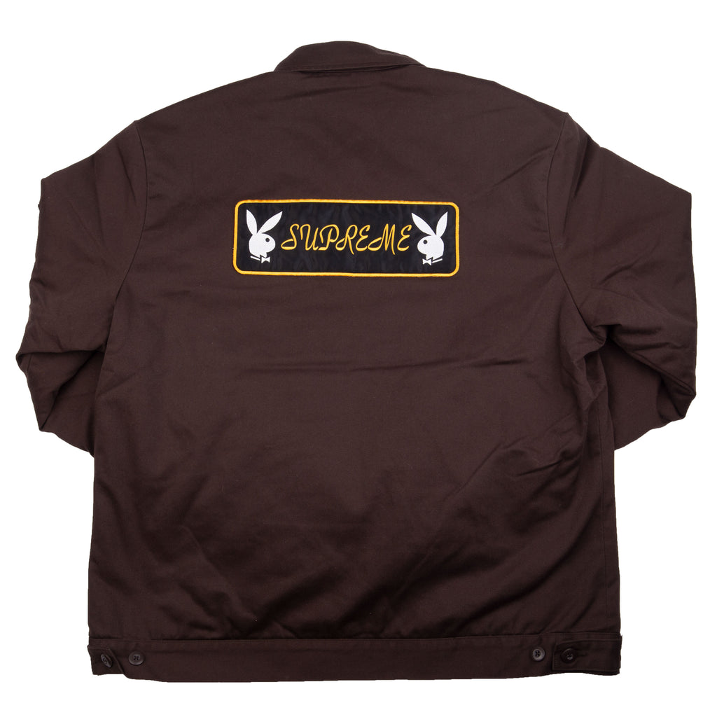 Supreme Brown Playboy Work Jacket PRE-OWNED – On The Arm