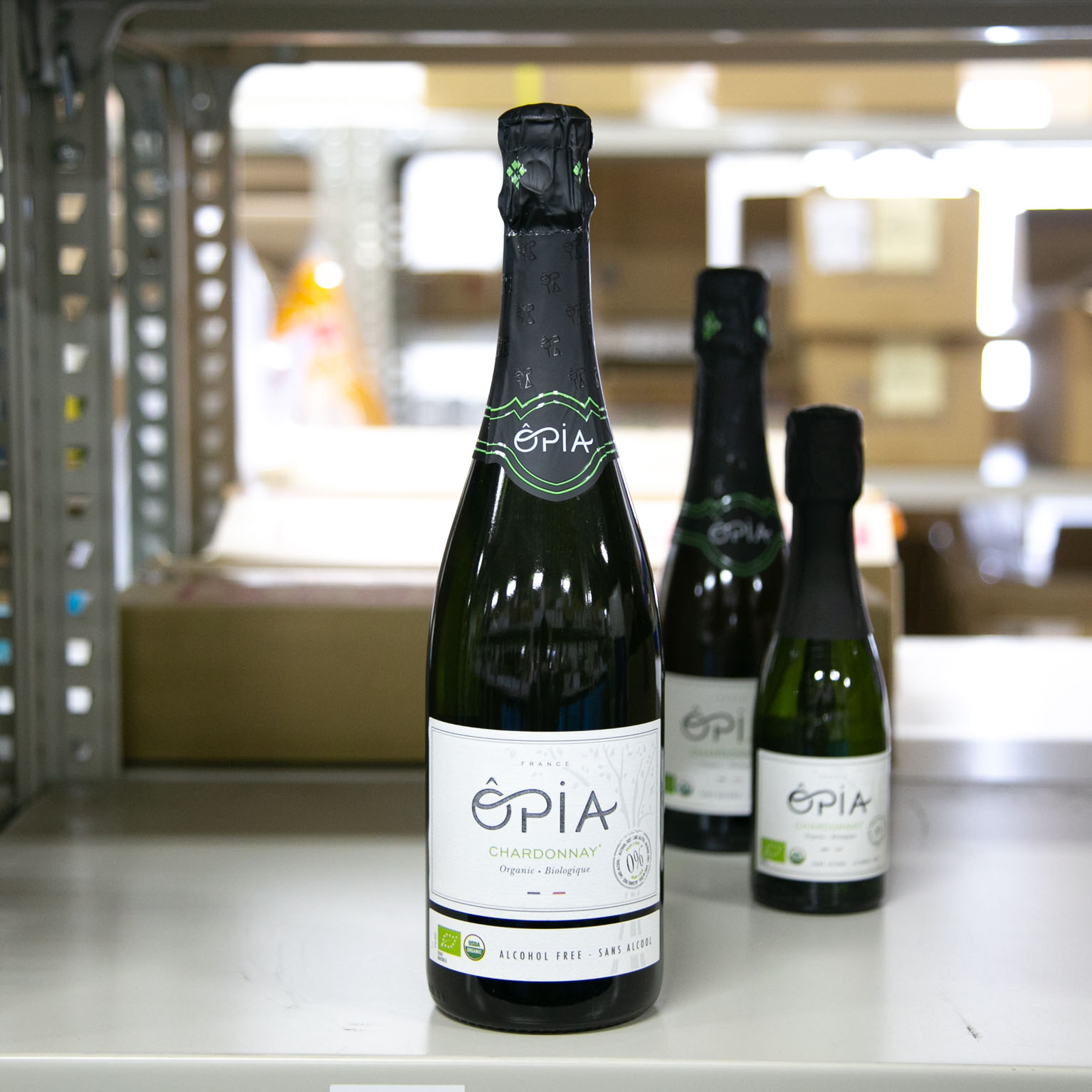 オピア シャルドネスパークリング オーガニック ノンアルコール 750ml