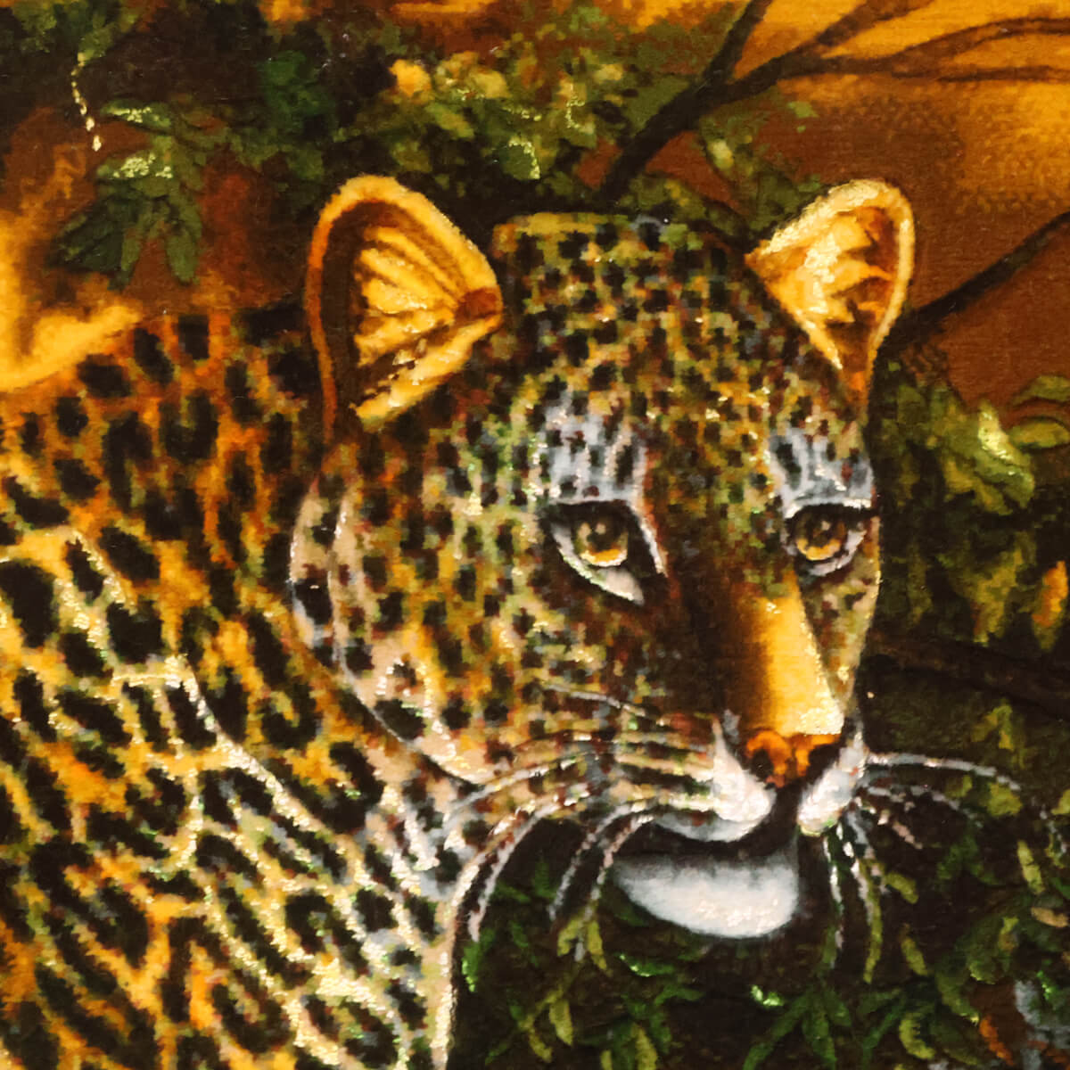 ペルシャ絨毯 タブリーズ産 絵画絨毯 85×66cm（FP-70260） – ギャッベ