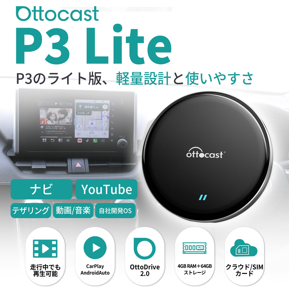 OTTOAIBOX P3 Lite「在庫なし、メーカー直送」 – OTTOCAST（オット