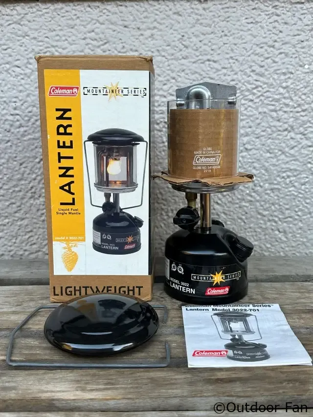 未点火元箱入り】コールマンピークワンランタン3022 黒 4/98製 Coleman