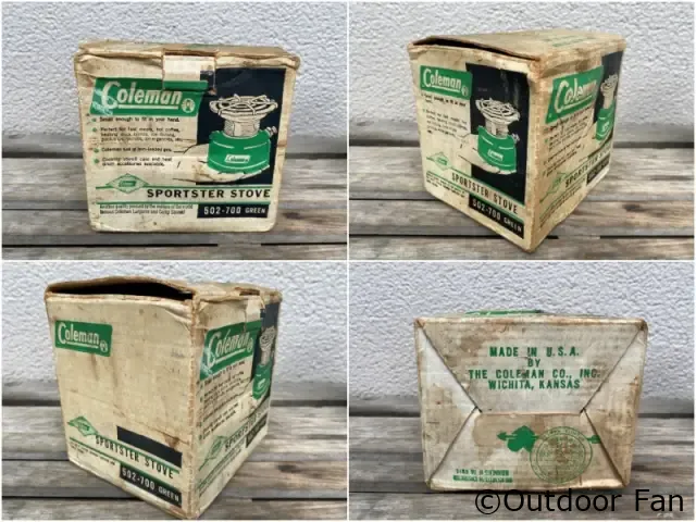 未点火元箱入り】コールマン 502 スポーツスター 1967年12月製