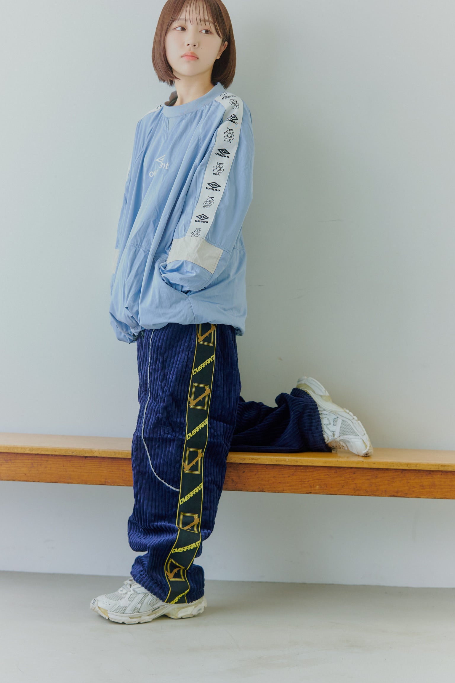 UMBRO * over print Drill top