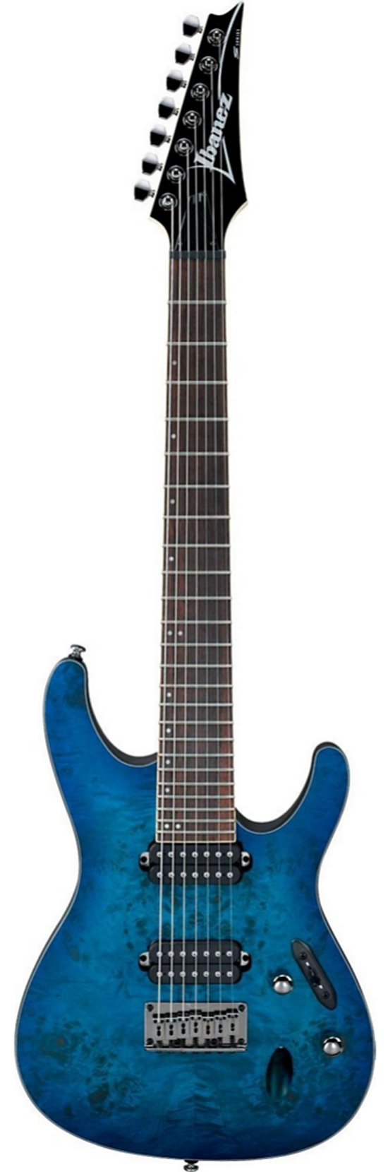 Ibanez S Series S7721PB 7-String Electric Guitar - Music Boulevard