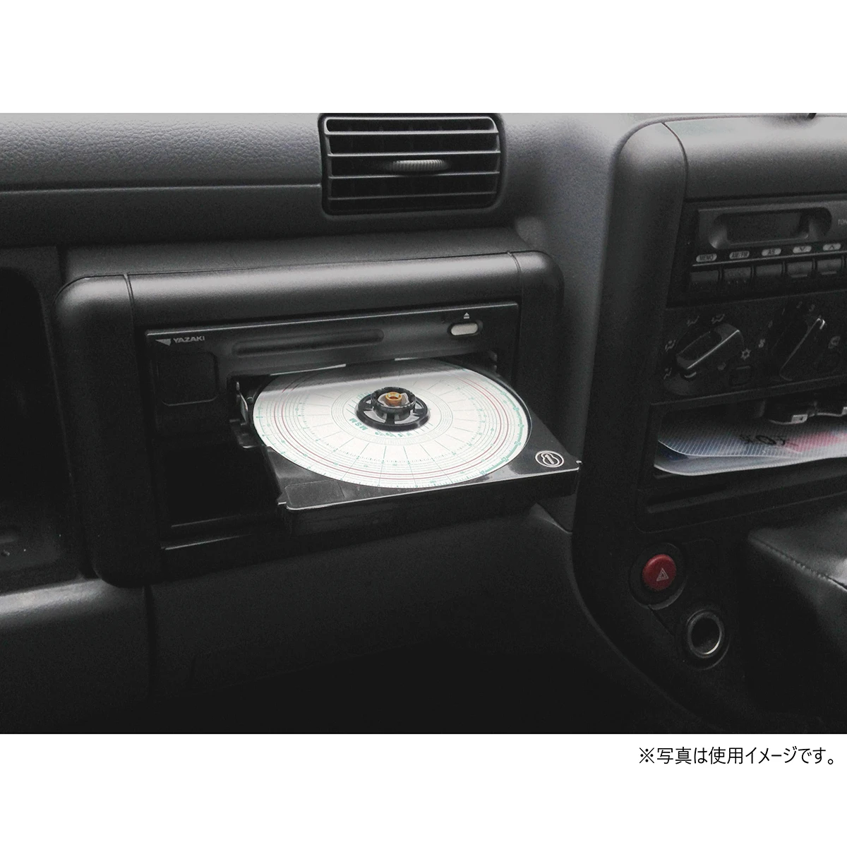 公式】パーマンショップ-タコグラフチャート紙 回転記録なし 7日間用