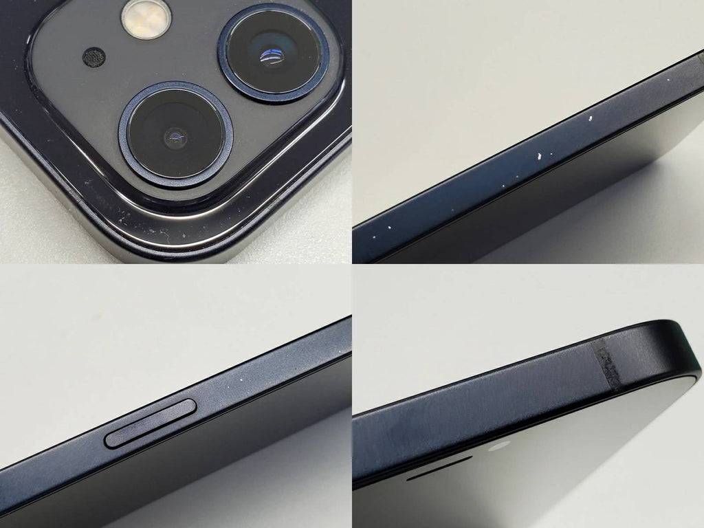 Cランク】SIMフリー iPhone12 128GB ブラック MGHU3J/A A2402