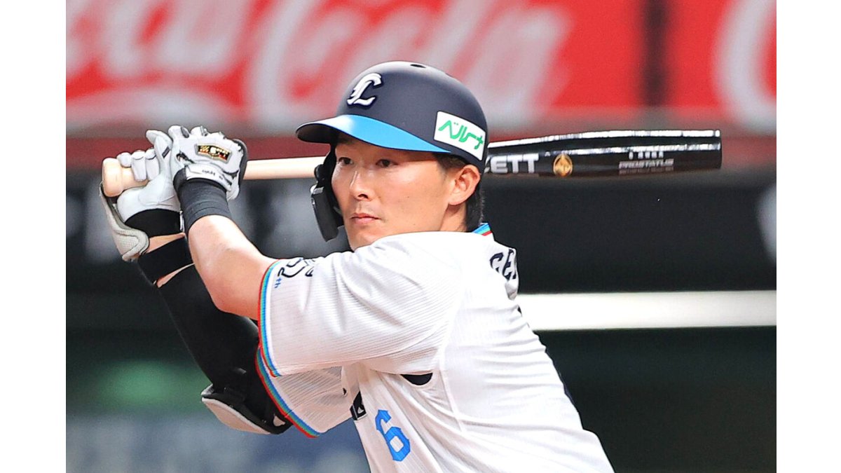 西武】源田壮亮が「右大腿前面の張り」により途中交代 第1打席では