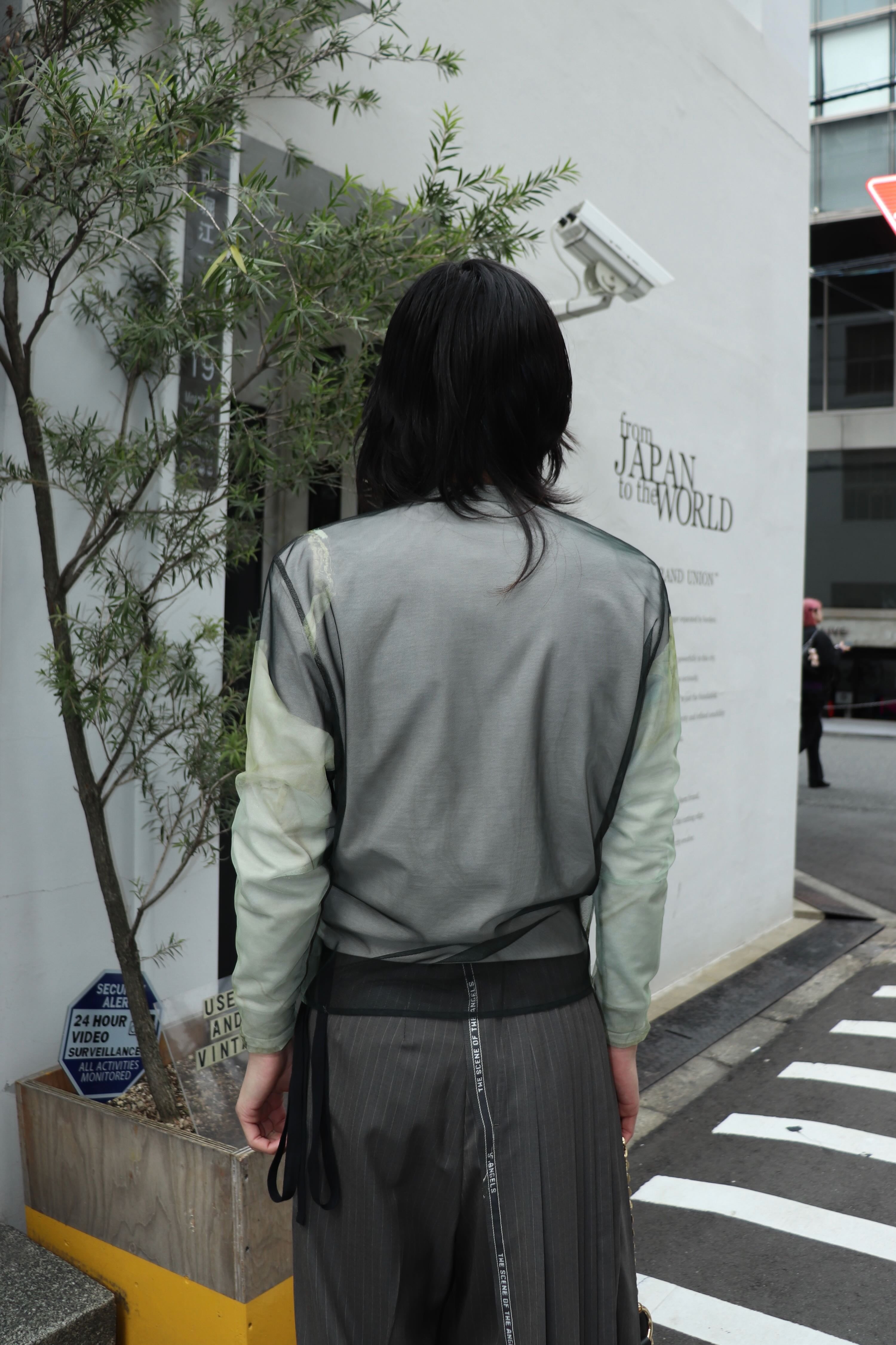 MASU(エムエーエスユー)のBLURRED ANGEL CARDIGAN WHITEの通販