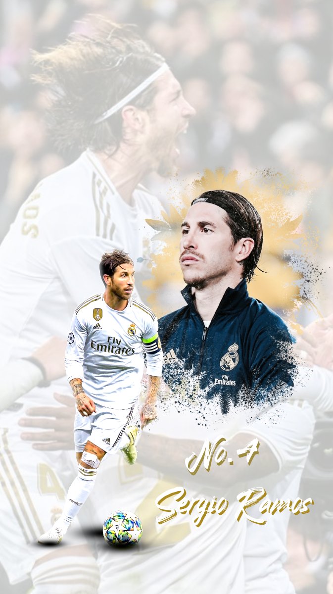 Sergio Ramos 🇪🇸 / Real Madrid ⚪️ ❤️&🔂お願いします