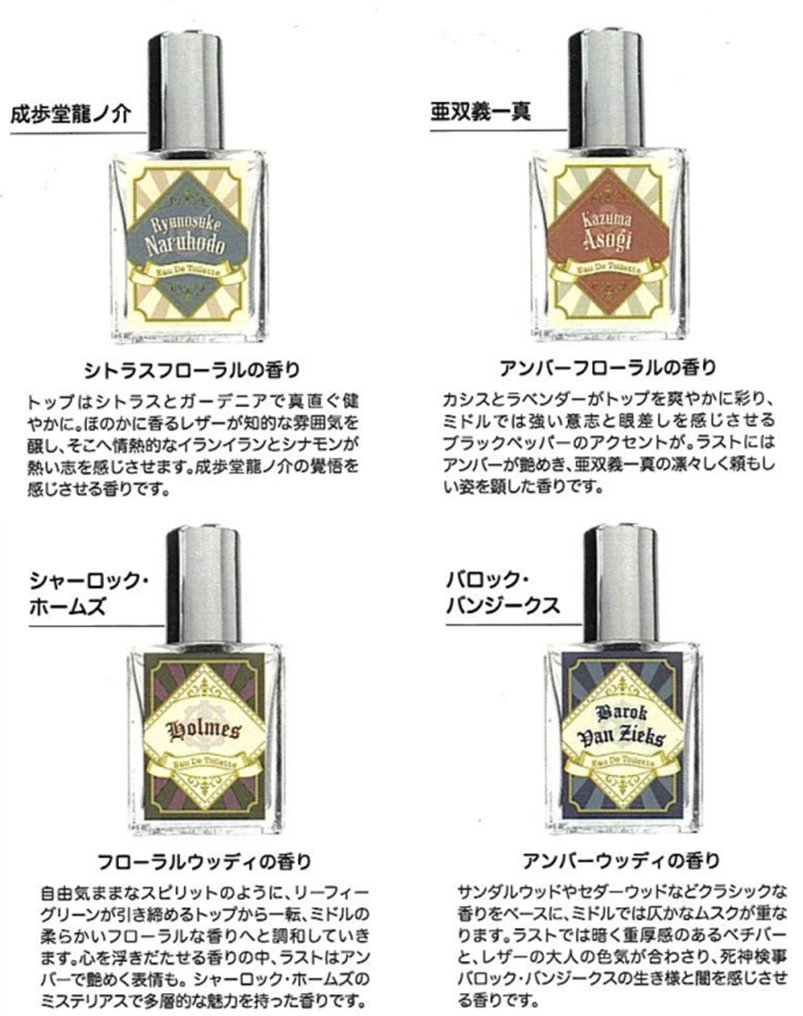 逆転裁判」 シリーズグッズをご紹介！ □カプコンminiパフューム