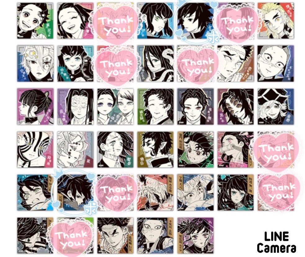 RT @strawberry1256: 鬼滅の刃 ジャンプフェスタ スクエアステッカー