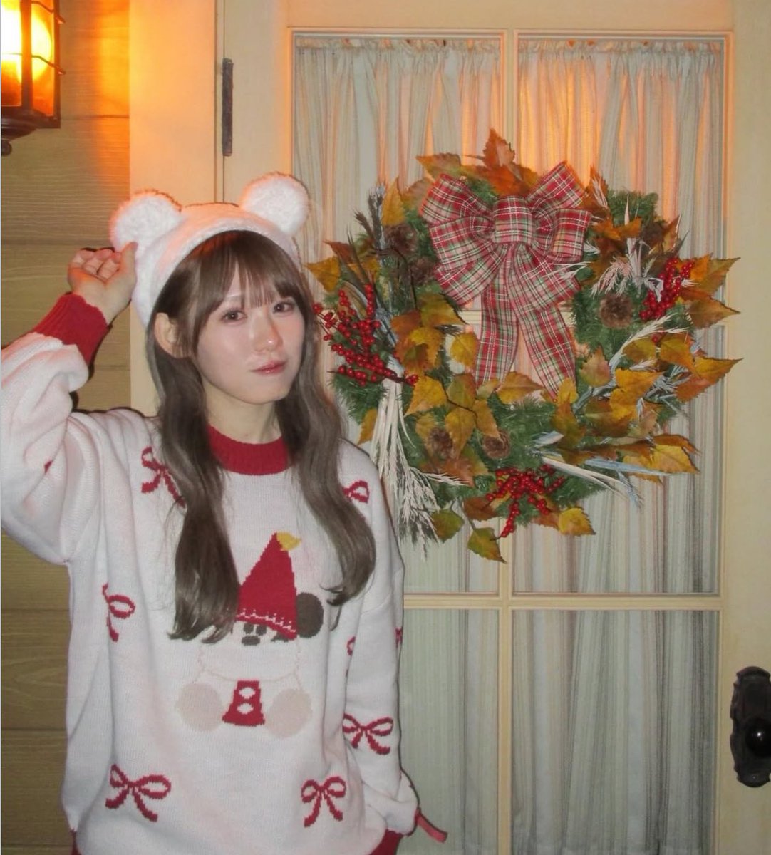 🩶#小池美波 ちゃん着用 💭#miistagram クリスマスディズニー