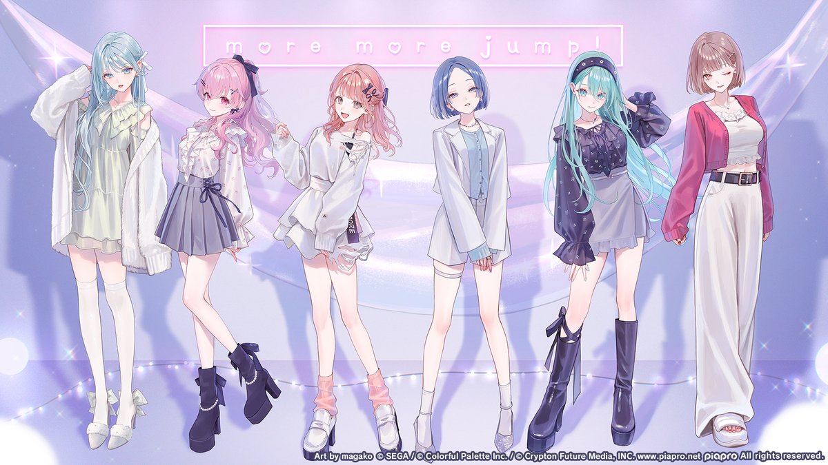 プロセカZOZOコラボ 1月16日（金）より販売開始🎉 本日はMORE MORE