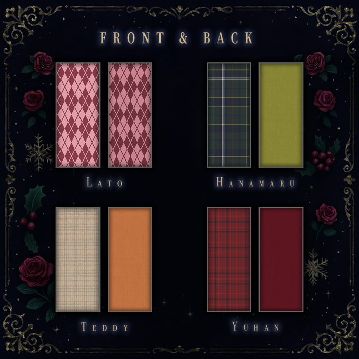 2/2) 🎄明日20時より受注スタート🎄 『執事とお揃いのカシミヤ混