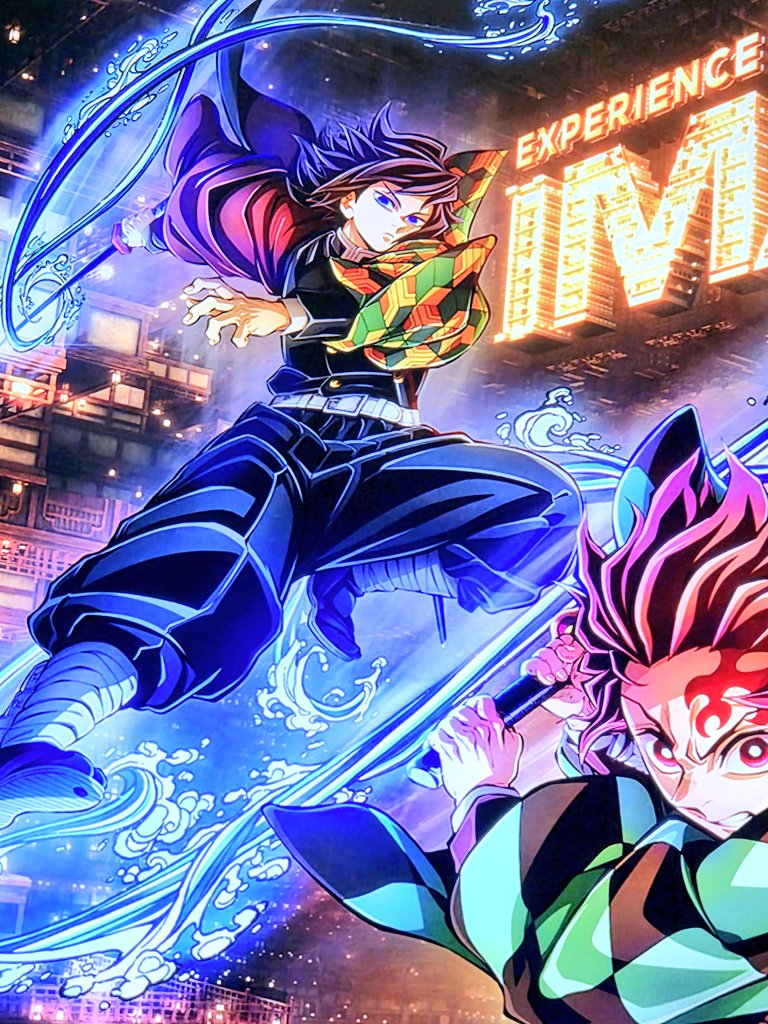 鬼滅の刃 繋ぐ ビッグポスター 竈門炭治郎 冨岡義勇 ダイニング