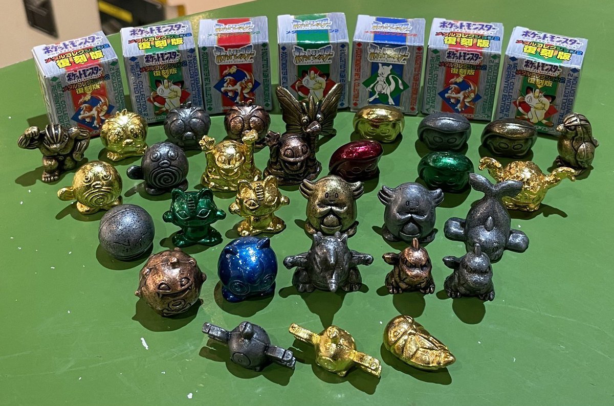 ポケモン メタルコレクション メタルフィギュア 金属 任天堂 36体