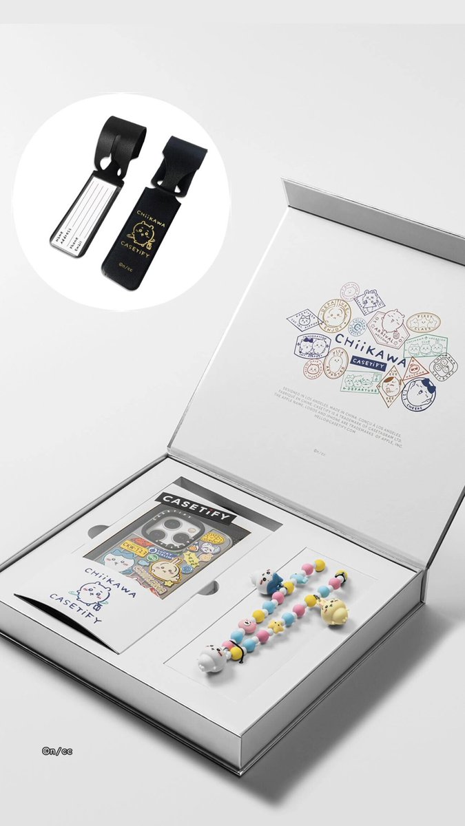 ポップアップストア限定／ ちいかわ x CASETiFY 完売アイテムが再販