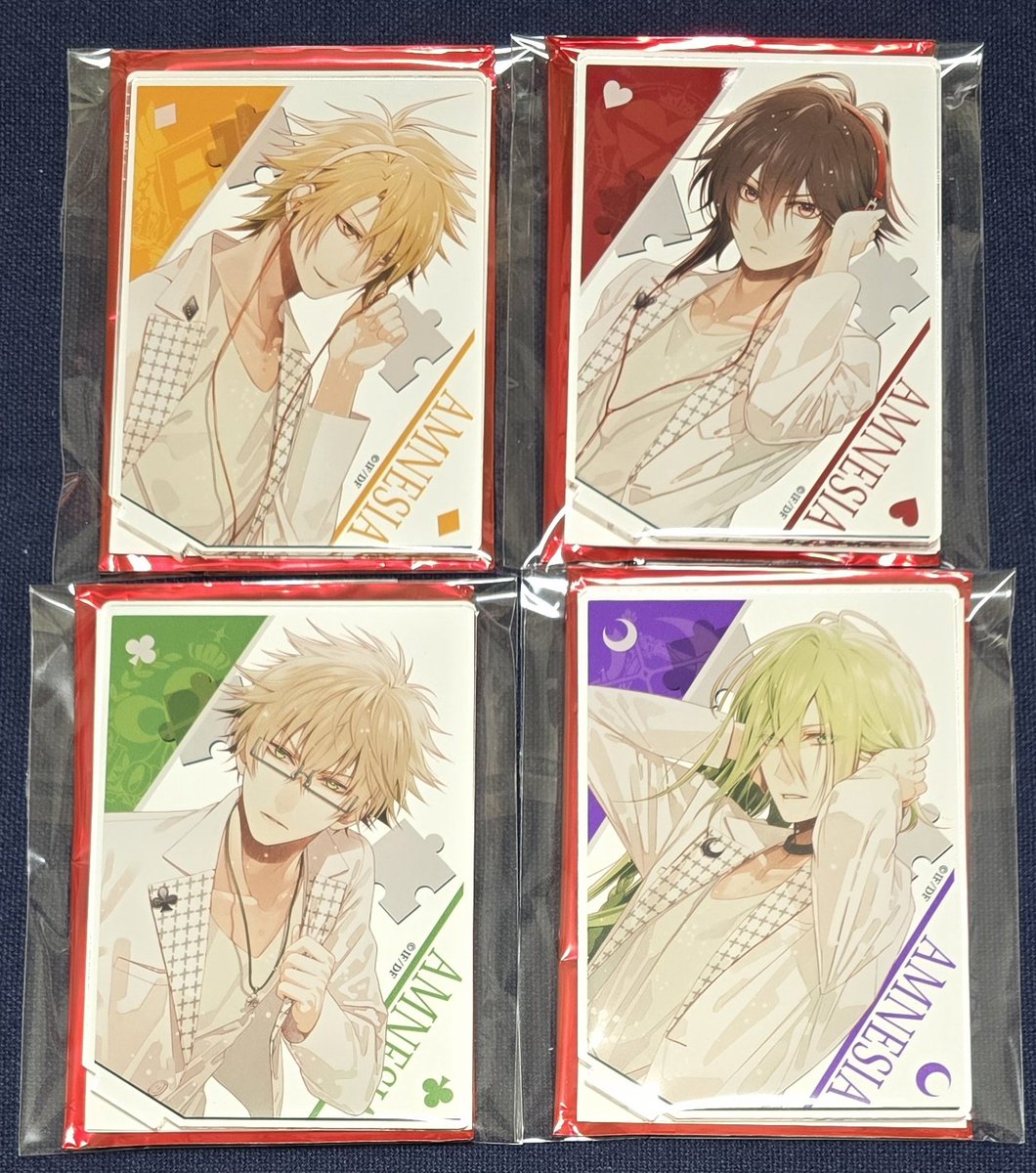 交換】 AMNESIA アムネシア バレンタイン オトスト アクスタ 譲） ①