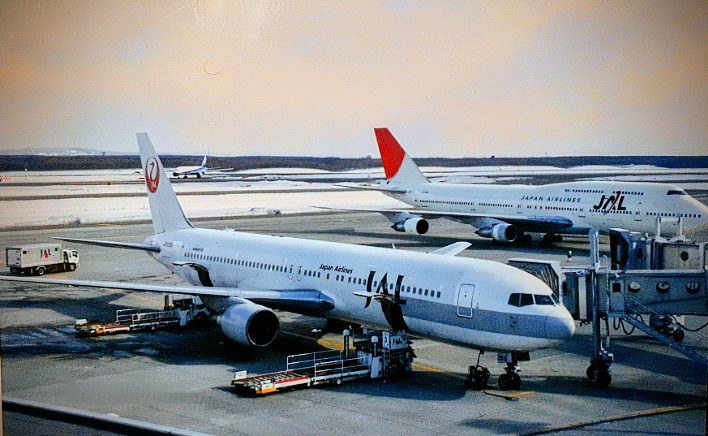 昭和ろくお纏め‼️日航初代2代目鶴丸塗装機2機セット(767と777