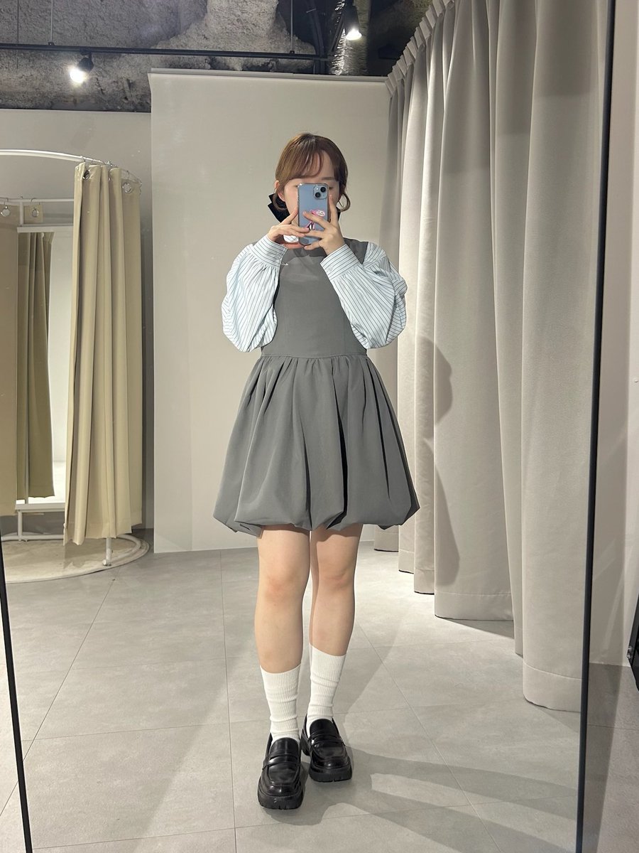 idemの大人気バルーンワンピから新色が登場します🫨🫐