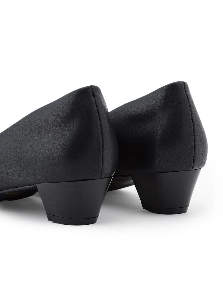 ローヒールパンプス ブラック | P.S.FA公式通販