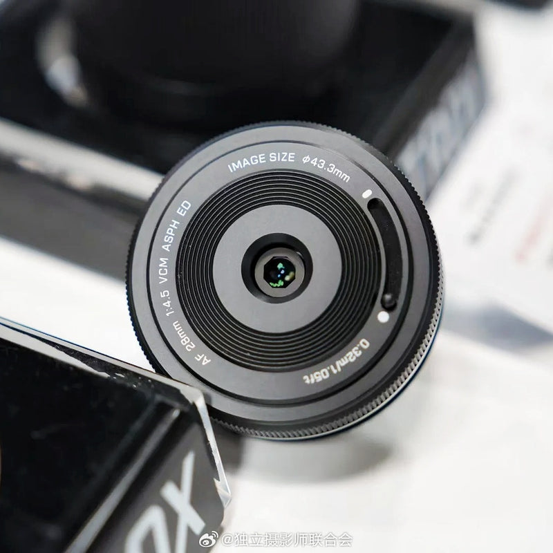 Viltrox、AF 28mm F4.5 VCM ASPH ED フルフレームパンケーキレンズを