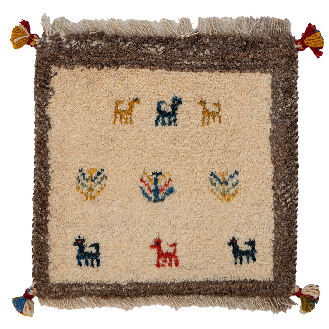 MS16505 ペルシャ手織りギャッベ 座布団 – Persiadirect