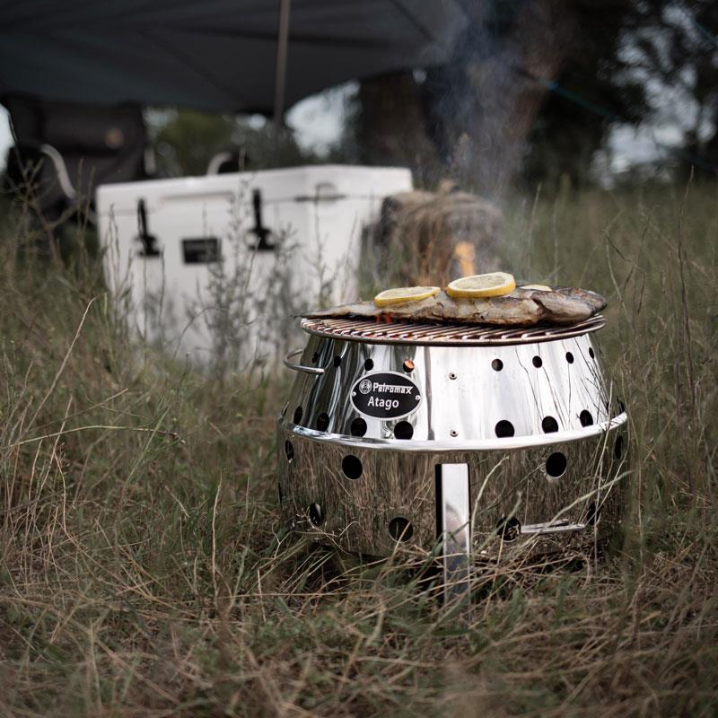 Atago Grill - mobile 4-in-1 grill ideal for camping and outdoor