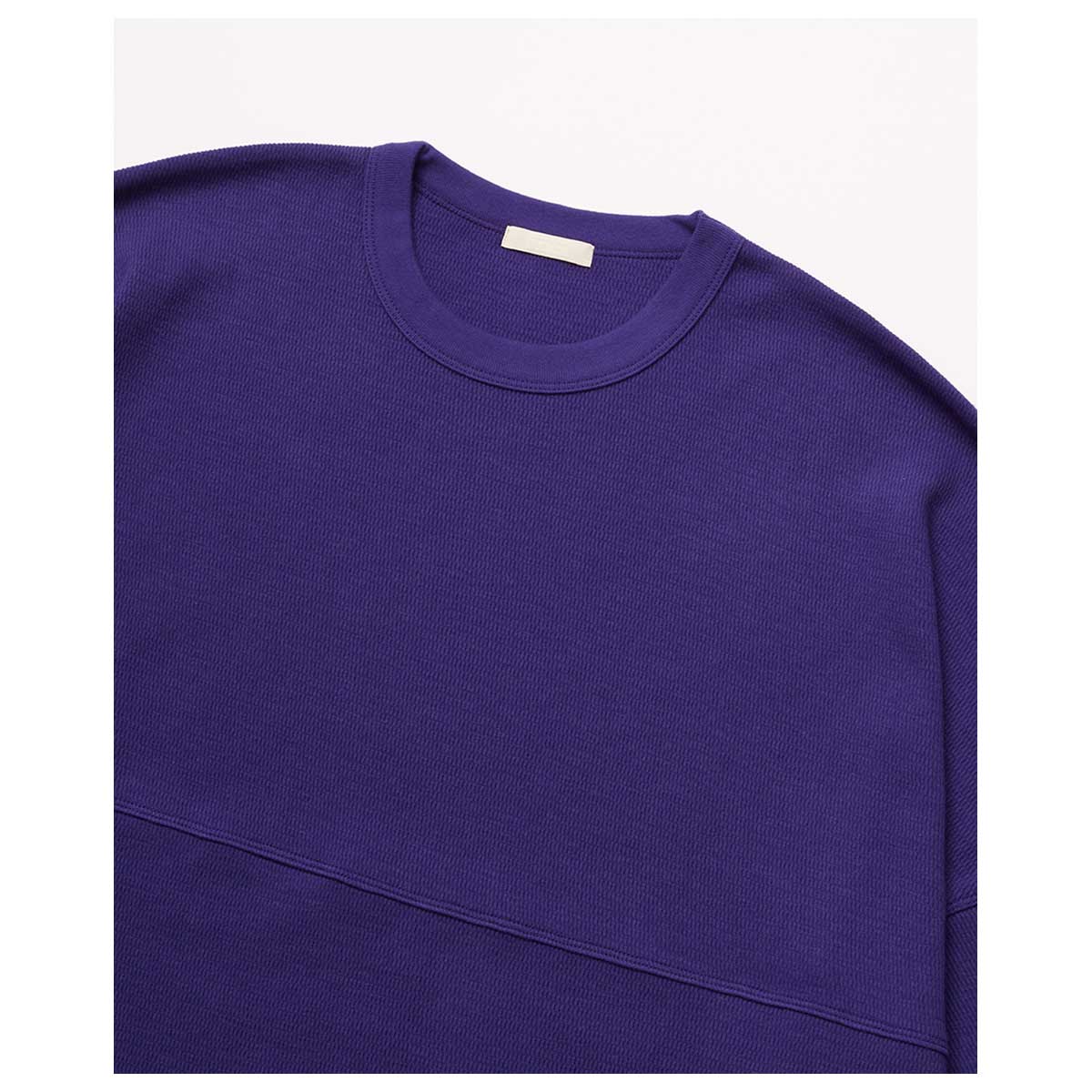 アルテリア ULTERIOR コットン カシミヤ ハニカム フットボールTシャツ