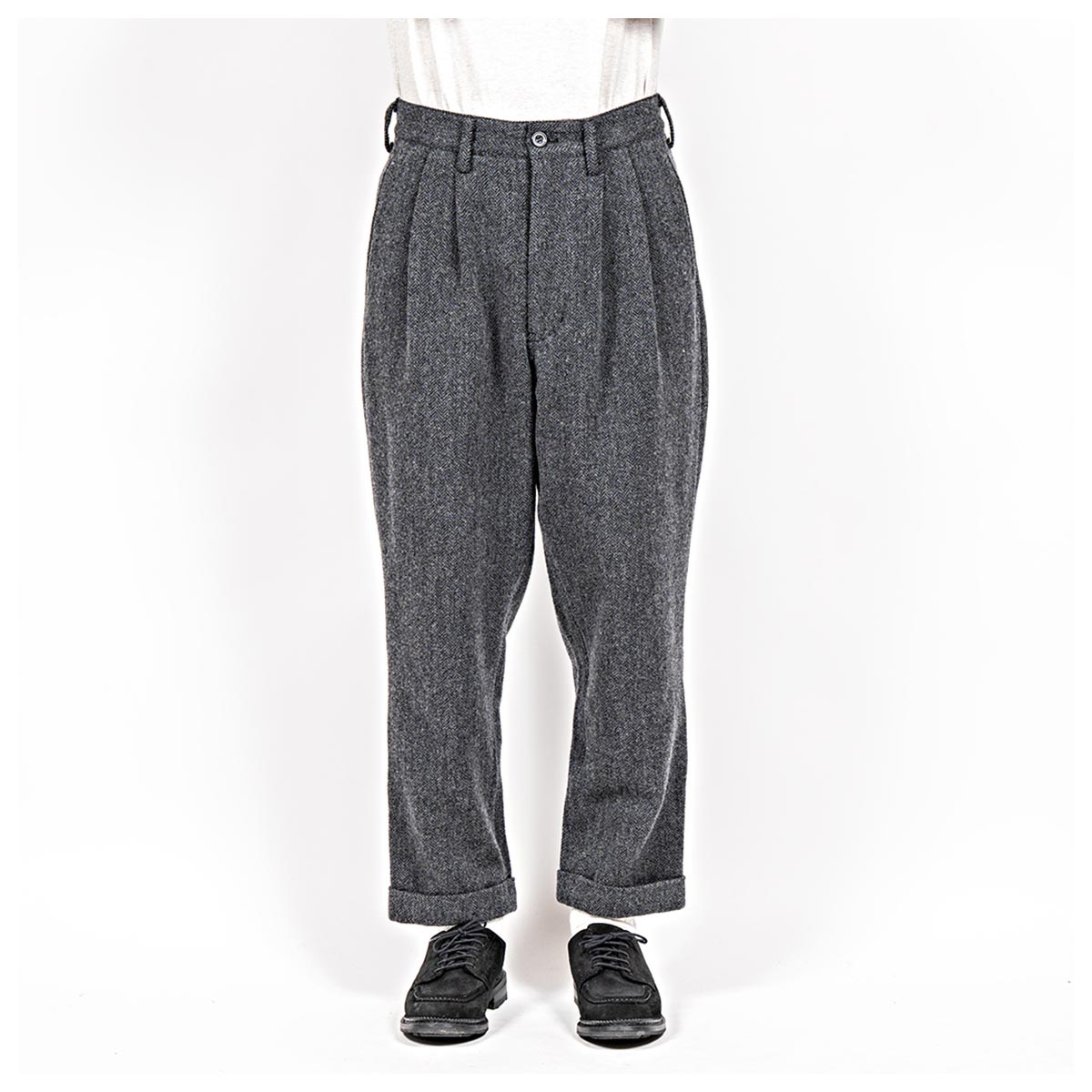 ワーカーズ WORKERS ワーカーズトラウザー ウールコットンツイード