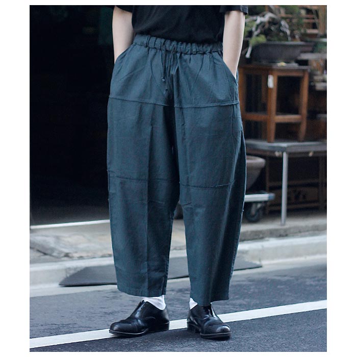 ミッタン MITTAN 竹パンツ（草木濃染）BANBOO COTTON PANTS DARK