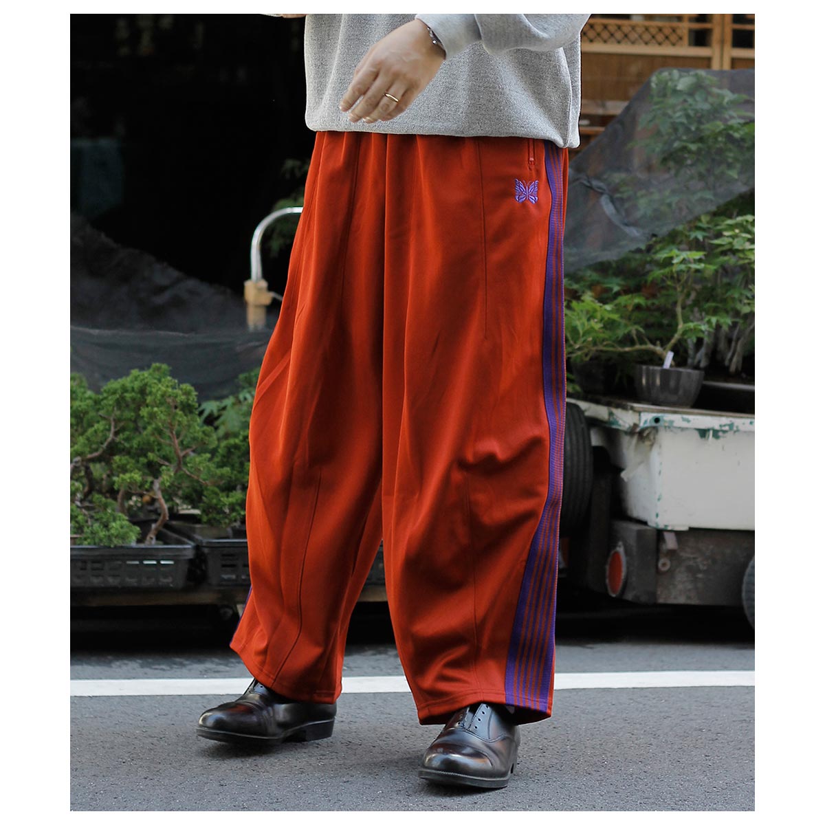 20%OFF セール ニードルズ NEEDLES H.D.トラック パンツ ポリスムース